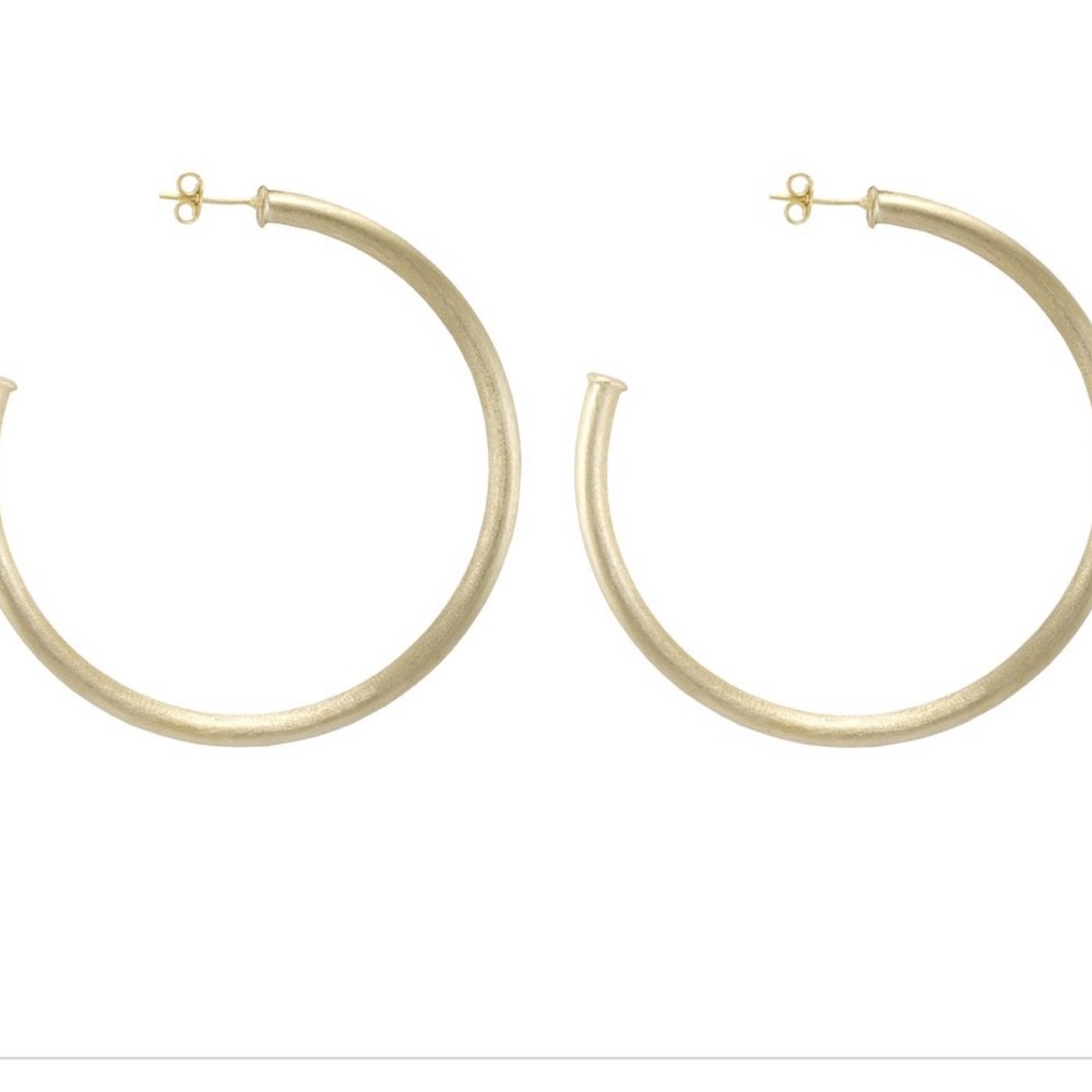 ONE Brushed Gold sheila fajl earring